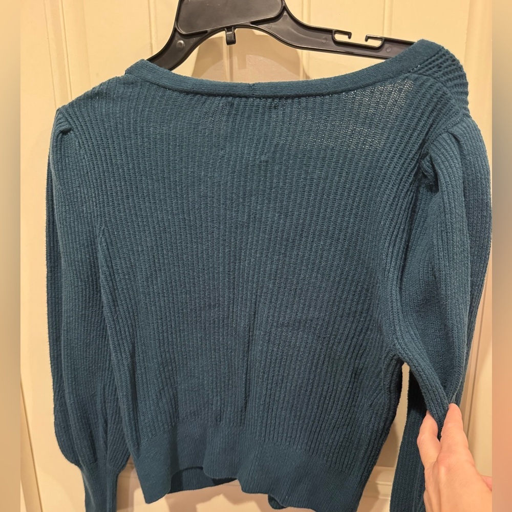 Abercrombie & Fitch puff sleeve cardigan - Picture 6 of 8